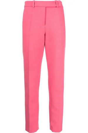 Paule Ka Pressed-crease tapered-leg trousers