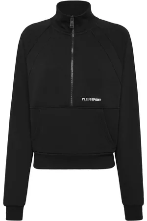 Philipp Plein Logo-print half-zip sweatshirt