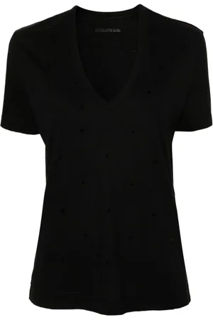 Zadig & Voltaire Wassa rhinestone-embellished T-shirt