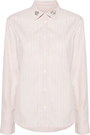 Zadig & Voltaire Cool Cat striped cotton shirt