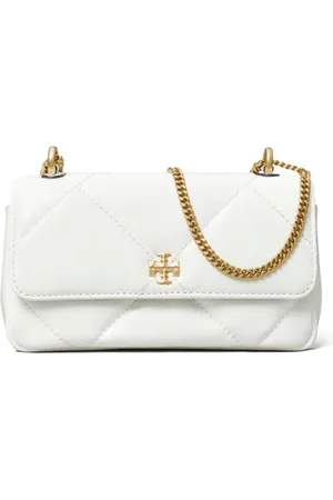 Tory Burch Mini Kira diamond-quilted flap bag
