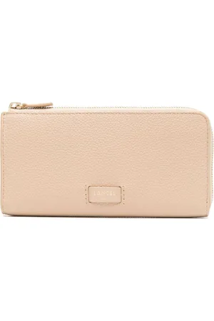 LANCEL Ninon leather zipped wallet