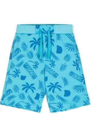 Moschino Logo-print cotton shorts
