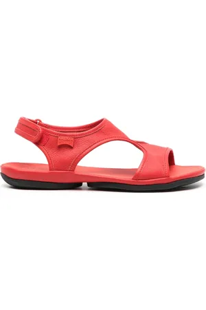 Helebay | Leather High Coverage Sandals | Moshulu