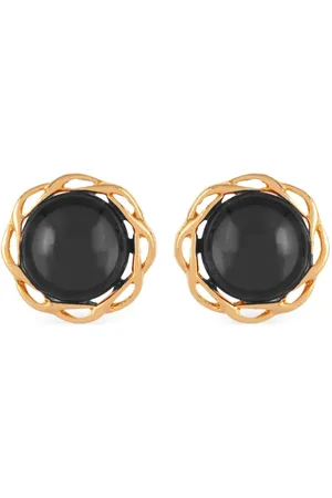 Susan Caplan 1980s swirl clip-on earrings