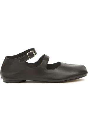 Maison Margiela Tabi leather ballerina shoes