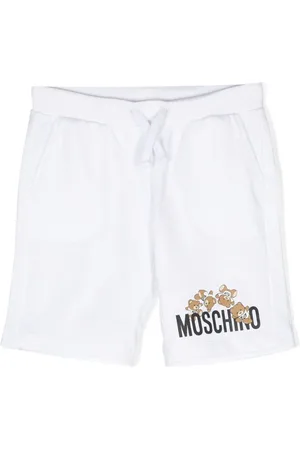 Moschino Teddy Bear printed cotton shorts