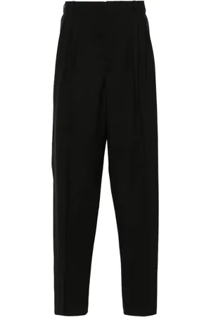 Kenzo Wool pleated tailored trousers