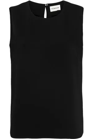 P.A.R.O.S.H. Sleeveless cady blouse