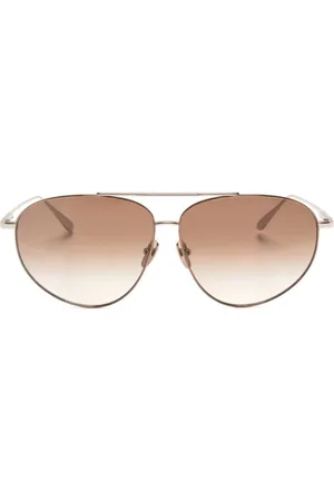 Linda Farrow Staveley 792 C2 Aviator Sunglasses| Free Shipping & Returns |Linda  Farrow – LINDA FARROW (INT'L)