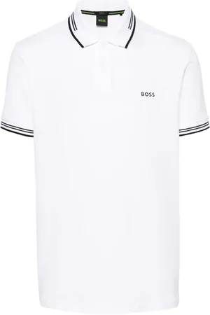 HUGO BOSS Logo-print polo shirt