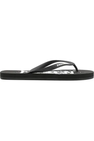 Dsquared flip flops online mens