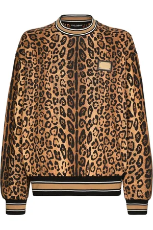 Dolce & Gabbana Leopard-print cotton sweatshirt
