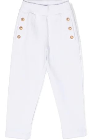 Balmain Signature Coin cotton track pants