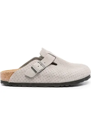 Birkenstock suede online slippers