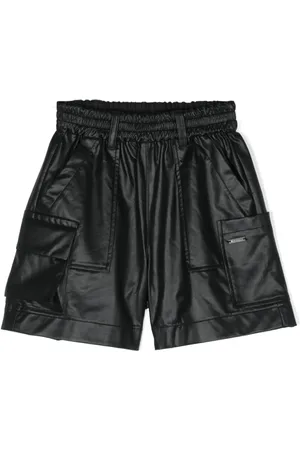 MONNALISA Logo-appliqu?? cargo shorts