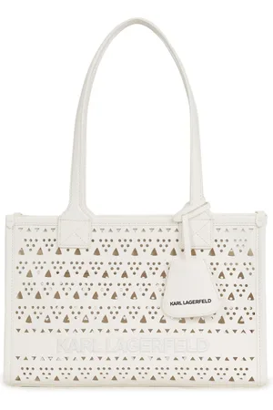 Elaina star perforated outlet tote bag