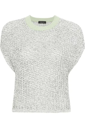 Fabiana Filippi Open-knit sleeveless jumper
