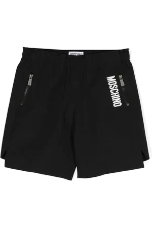 Moschino Logo-print ripstop shorts