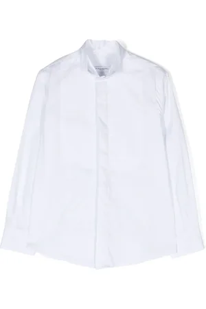 Paolo Pecora Wingtip-collar poplin shirt