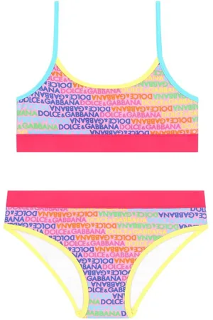 Dolce & Gabbana Logo-print bikini set