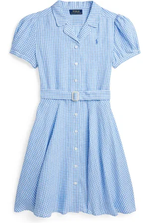 Ralph Lauren Gingham-check cotton dress