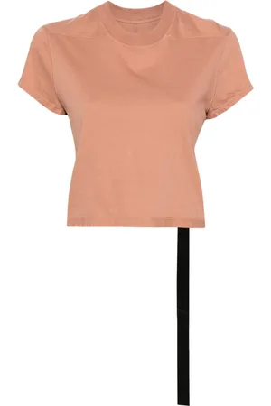 Rick Owens Level organic cotton cropped T-shirt