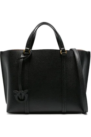 Pinko Carrie leather tote bag