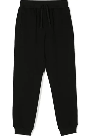 Dolce & Gabbana Logo-patch cotton track pants