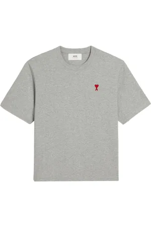 Ami Ami de Coeur-embroidered T-shirt