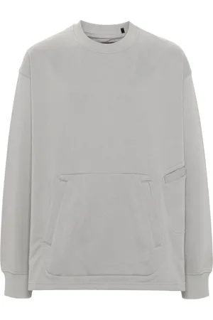 Y-3 Logo-rubberised jersey sweatshirt