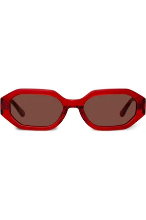 Linda Farrow Irene oval-lenses sunglasses