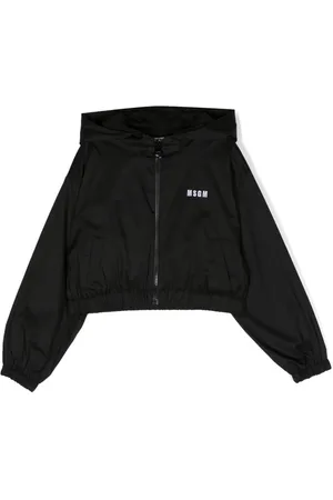 Msgm Zip-up hooded jacket