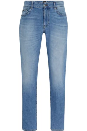 HUGO BOSS Slim-cut cotton jeans