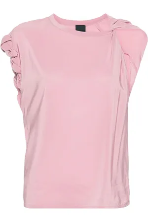 Pinko Asymmetric crepe blouse