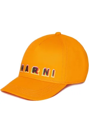 Marni Logo-print cotton cap