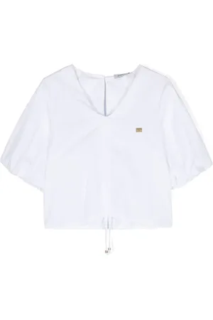 Pinko Half-sleeve poplin blouse