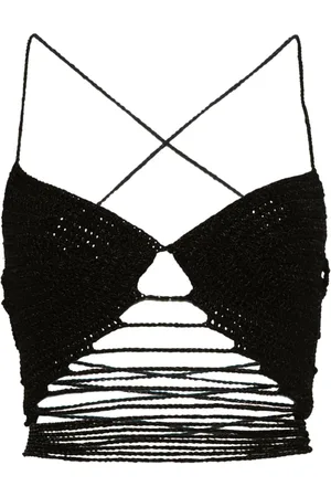 The Mannei Crochet cropped top