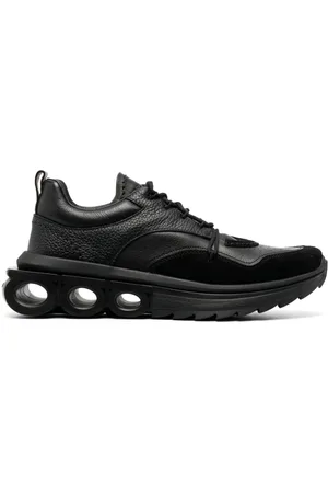 Salvatore Ferragamo Running leather sneakers