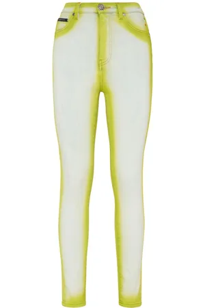 Philipp Plein Super Fluo high-rise jeggings