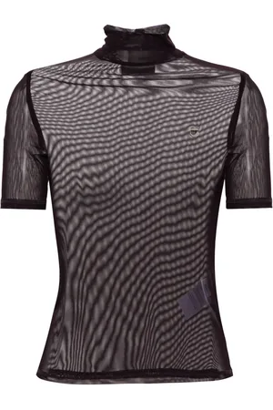 COPERNI Logo-plaque mesh T-shirt