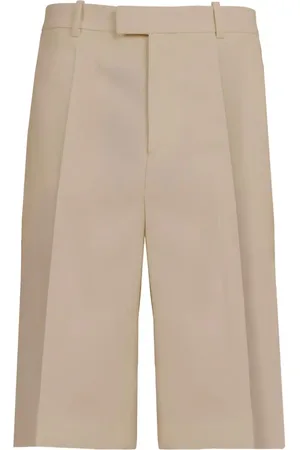 Salvatore Ferragamo Pressed-crease bermuda shorts