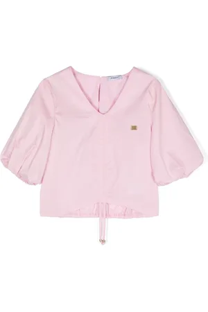 Pinko Half-sleeve poplin blouse
