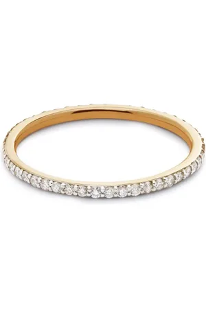 Monica Vinader 14kt yellow diamond ring
