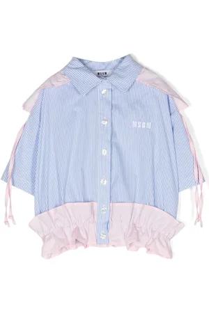 Msgm Striped poplin shirt