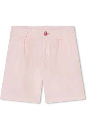 Kenzo Logo-embroidered lyocell-blend shorts