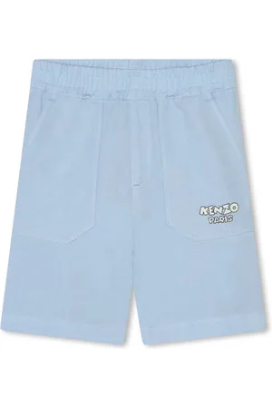 Kenzo Logo-print elasticated shorts
