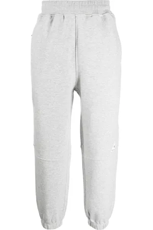 Izzue Logo-patch cotton-blend track pants