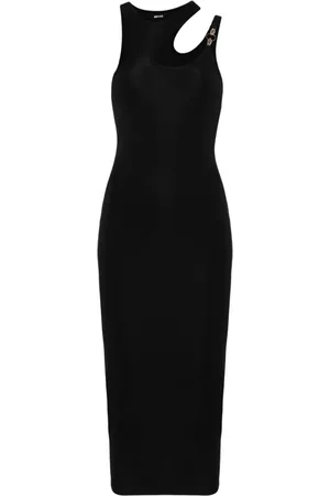 Roberto Cavalli Cut-out jersey midi dress