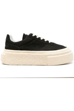 Maison Margiela Numbers-motif suede sneakers